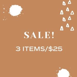 ☘️ Bundle 3 items for $25